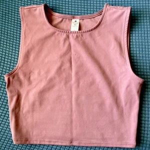 Yogalicious Pink Crop Top